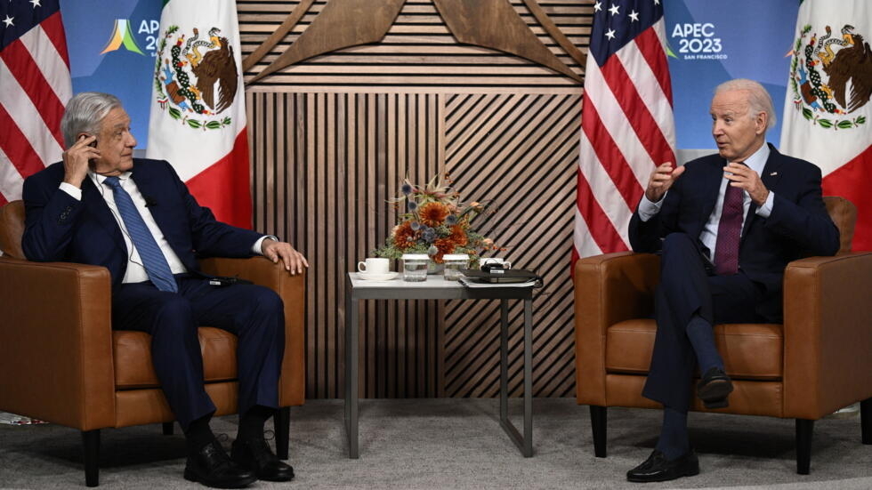 López Obrador y Joe Biden